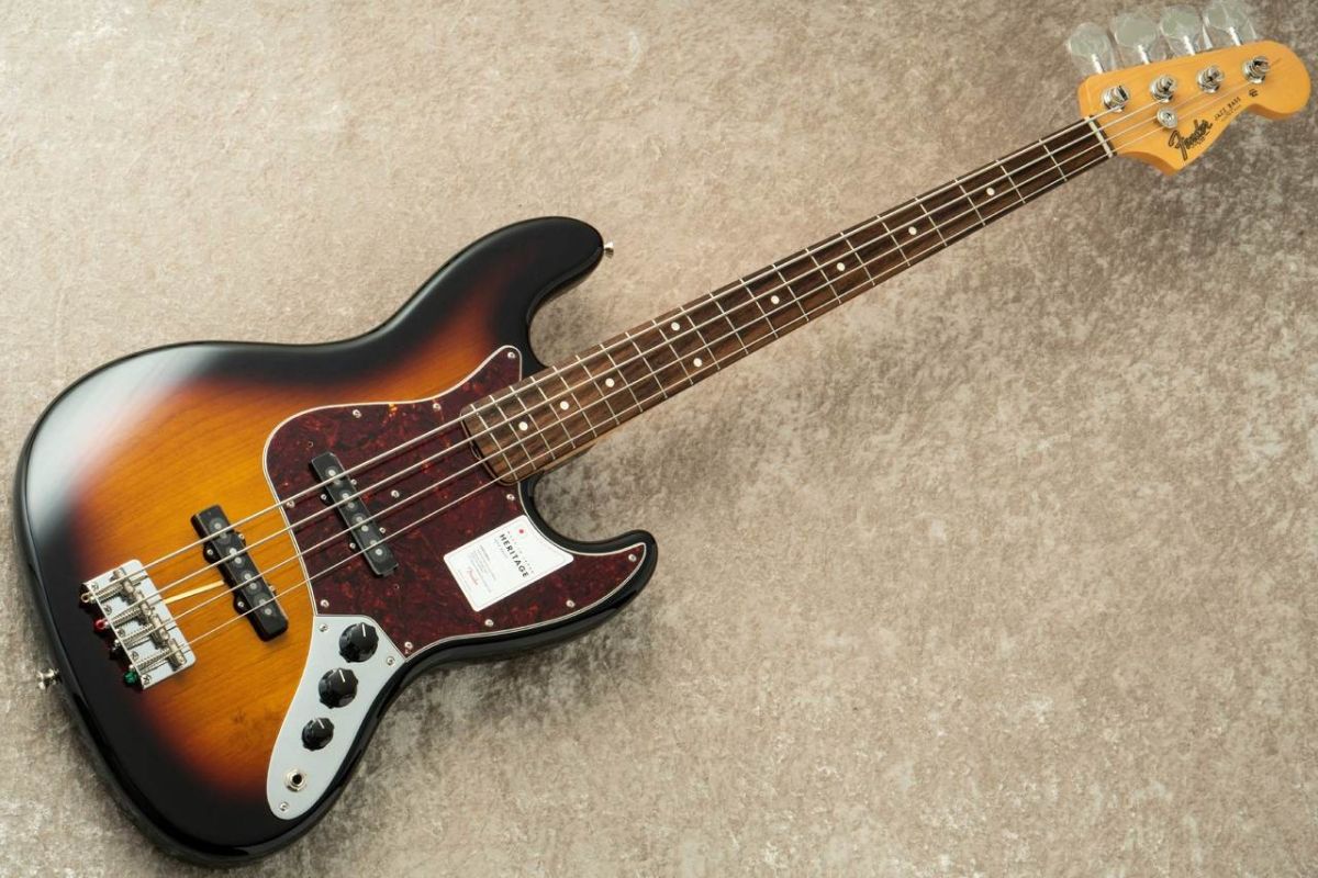 Made in Japan Heritage 60s Jazz Bass -3-Color Sunburst