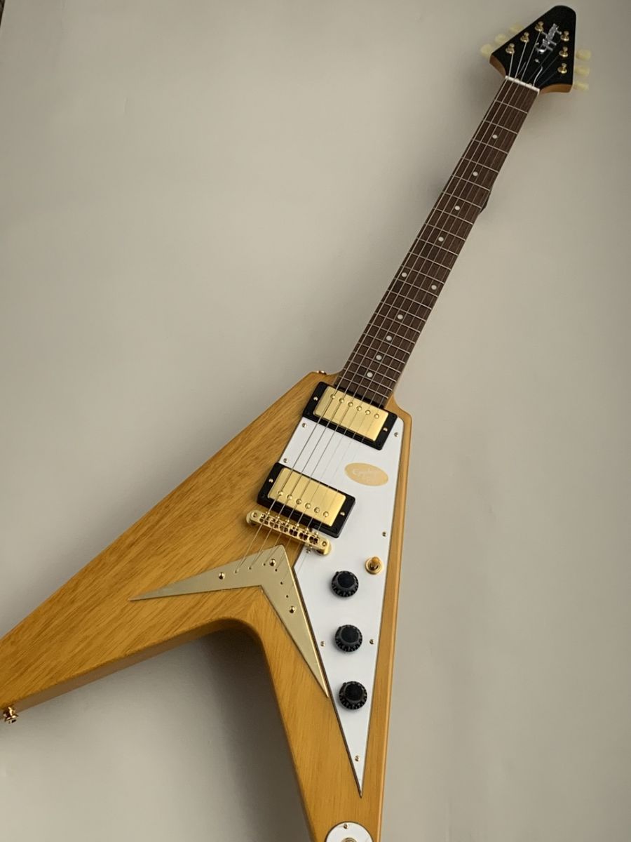 1958 Korina Flying V White Pickguard Aged Natural | 【クロサワ楽器