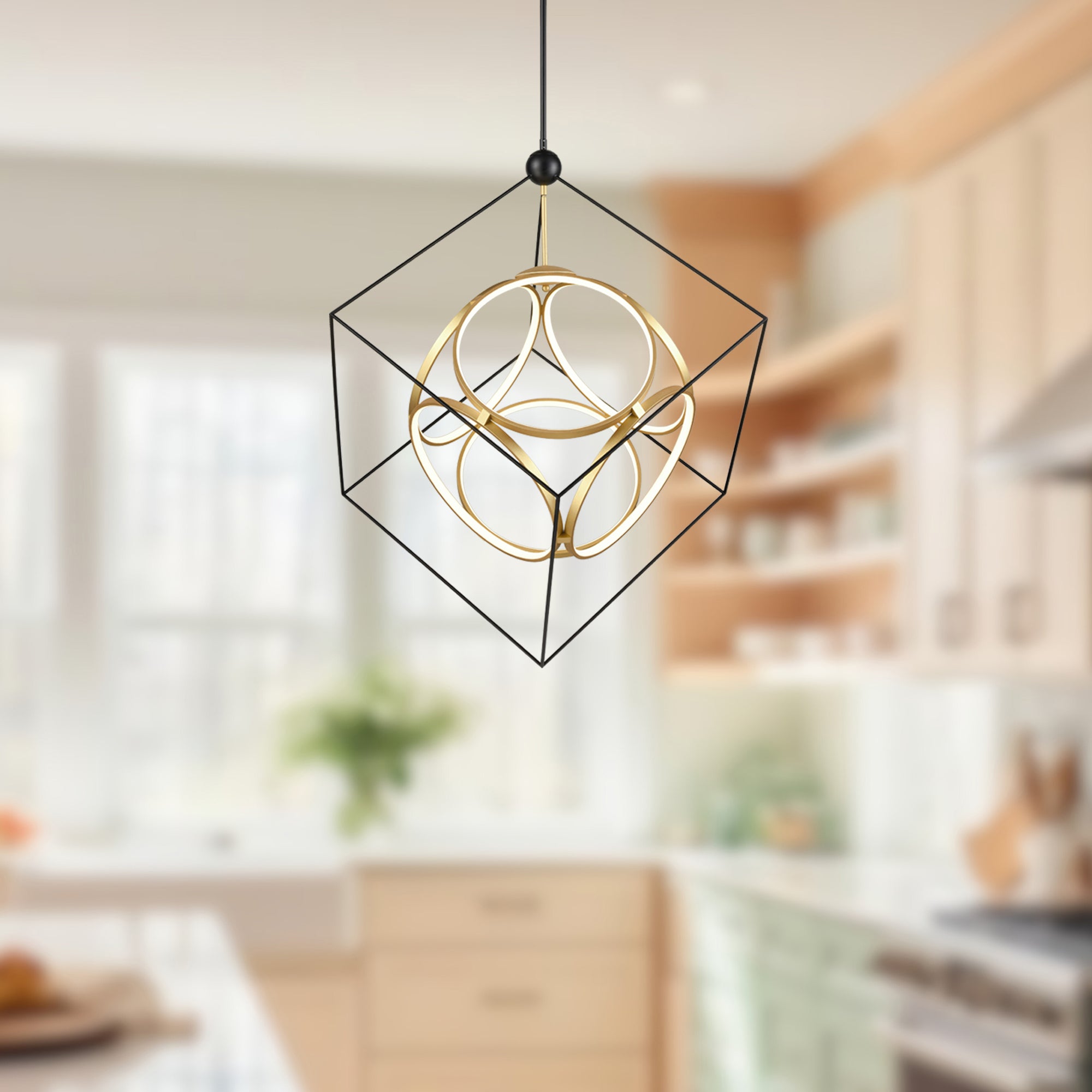 Monza 34-in Chandelier – Kuzco Lighting