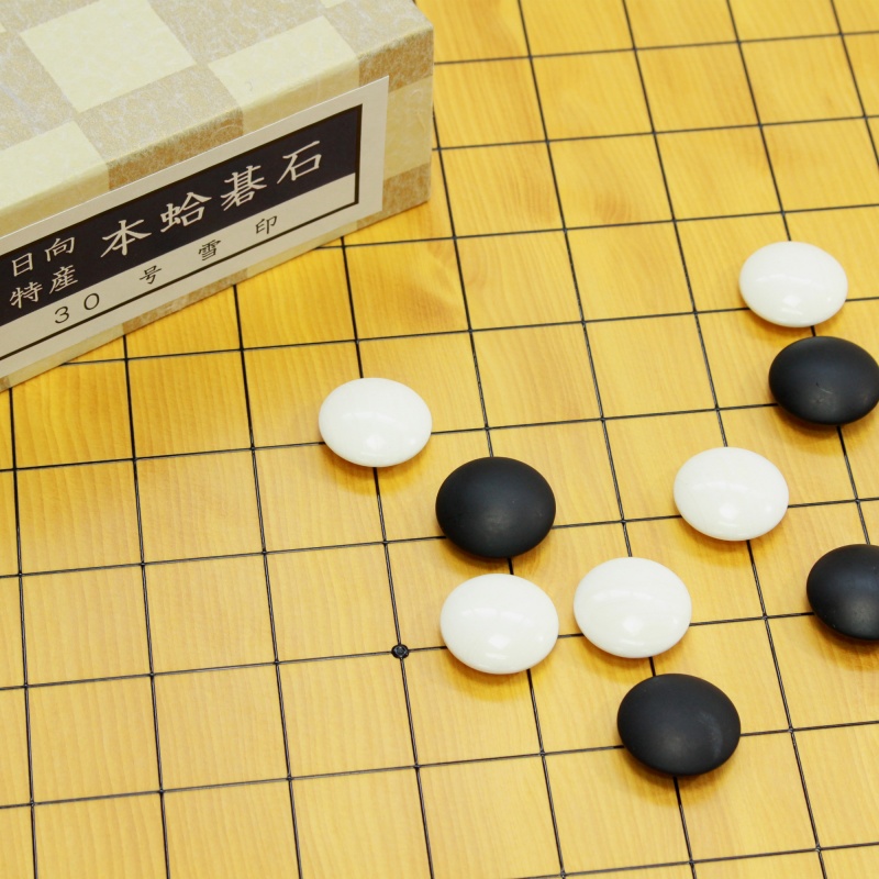 碁石 日向特産本蛤(スワブテ貝) 30号雪