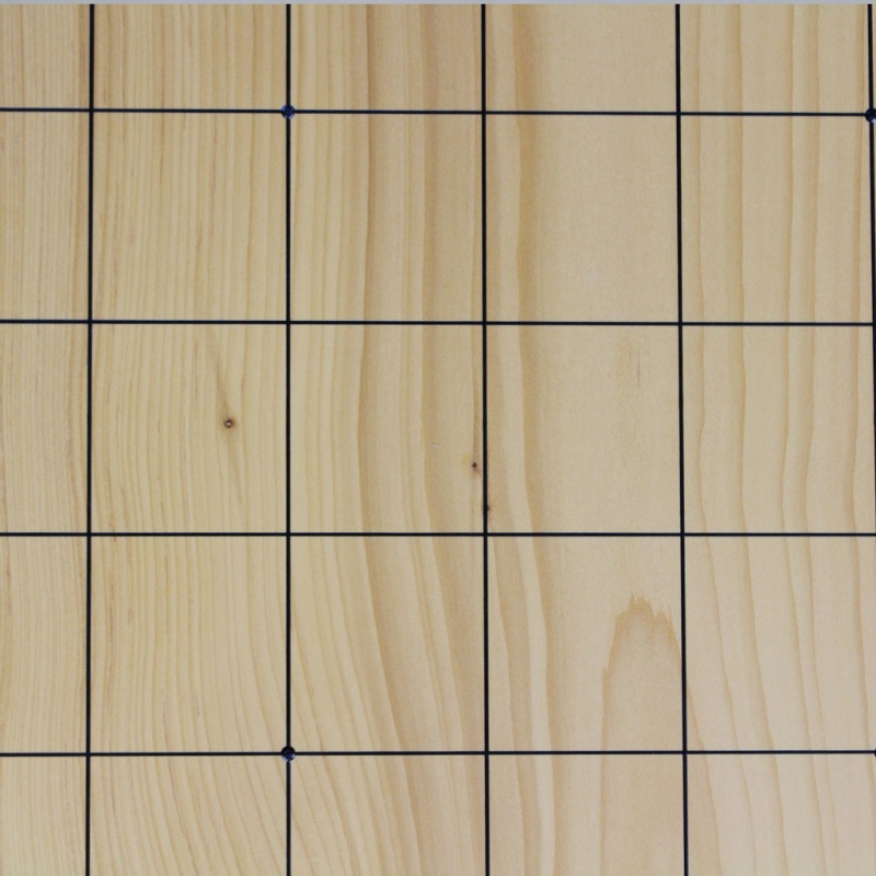 日本産】本榧脚付将棋盤 4寸板目 23Z261