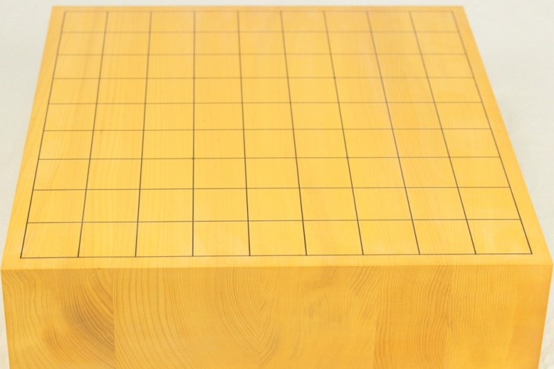 日向産】本榧卓上将棋盤 3寸柾目（ハギ）196041