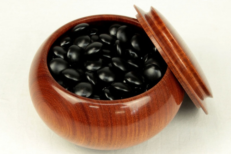 碁笥 本花梨 超特大 異色型