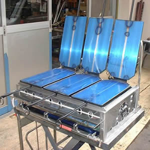 ベビーカステラ機 業務用 電気式 1連 40個焼き用 – ベビーカステラ機や