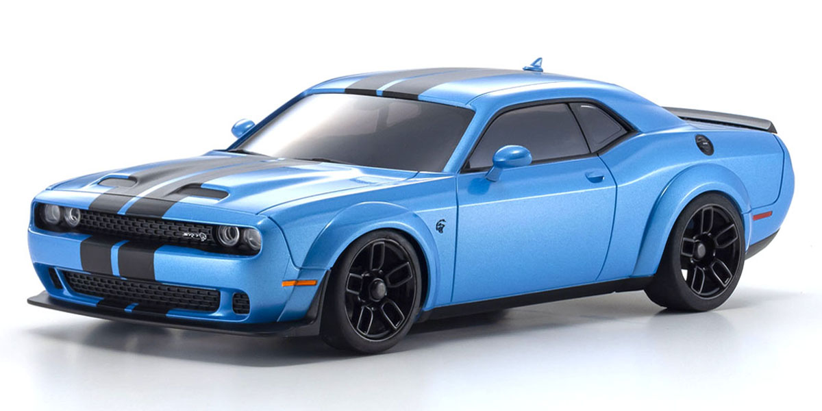 MINI-Z AWD DODGE CHALLENGER SRT HELLCAT REDEYE B5 Blue 32621BL