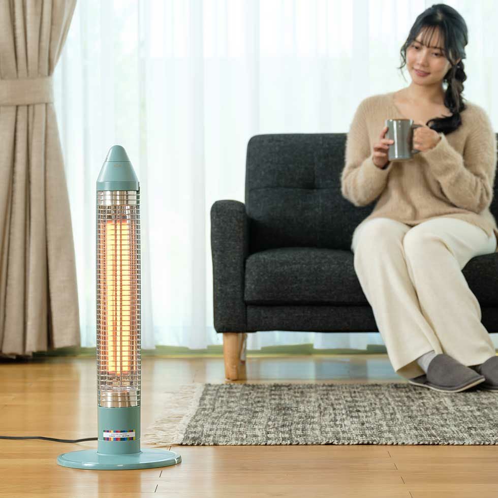 グラファイトヒーターサクラクレパスコラボ遠赤電気ストーブKKS-06253