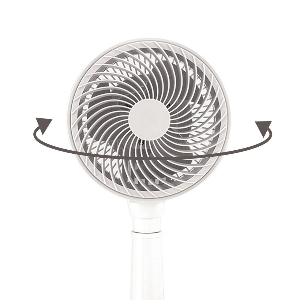 サーキュレーター KCF-1811 サーキュレーターとしても扇風機としても