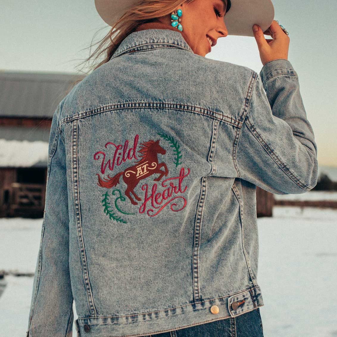 Wild at Heart Denim Jacket – L7 Market