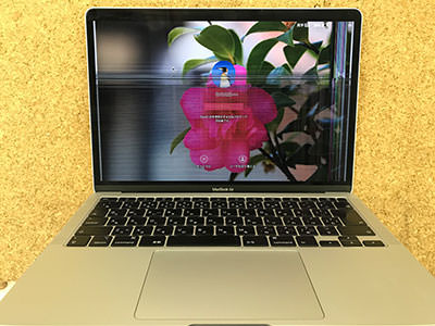 MacBook Air A2179 13インチの液晶割れ パソコン修理 | 液晶修理.Net