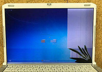 Let's note F10 CF-F10AWHDSの液晶割れ修理 | 液晶修理.Net