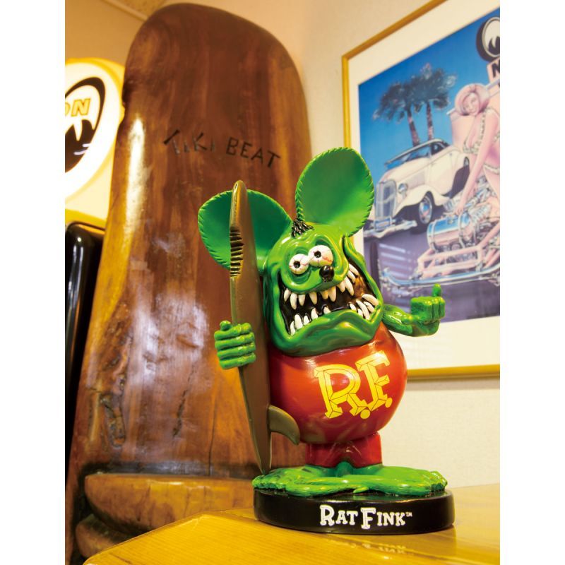 ラットフィンク ボビング ドール ウィズ サーフボード 新商品のご案内