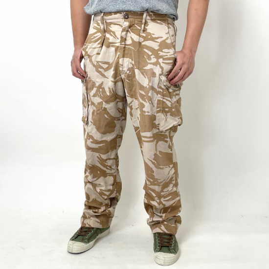 イギリス軍 DPM デザートカモ トロピカル コンバットパンツ USED