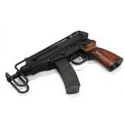 L.A.ホビーショップ / KSC Vz61スコーピオン用 ウッドグリップ [AWG