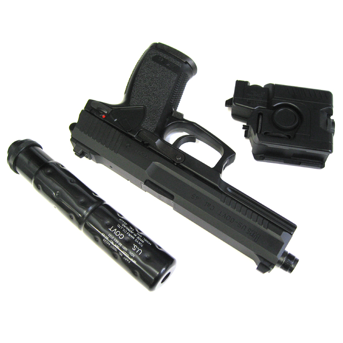 L.A.ホビーショップ / 固定スライドガスガン : Mk23ソーコムピストル