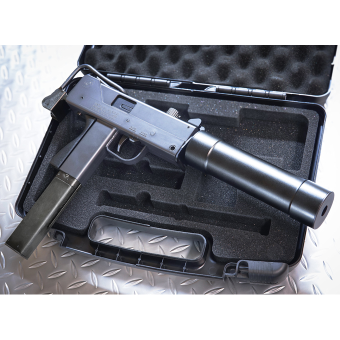 L.A.ホビーショップ / GAS-BLK : イングラムM11 サプレッサー&ガン