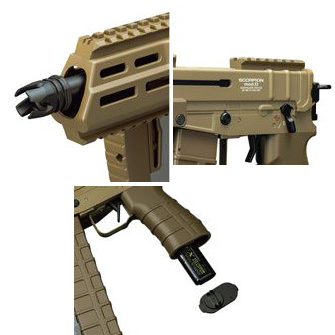 L.A.ホビーショップ / 電動コンパクトマシンガン : スコーピオン Mod.D