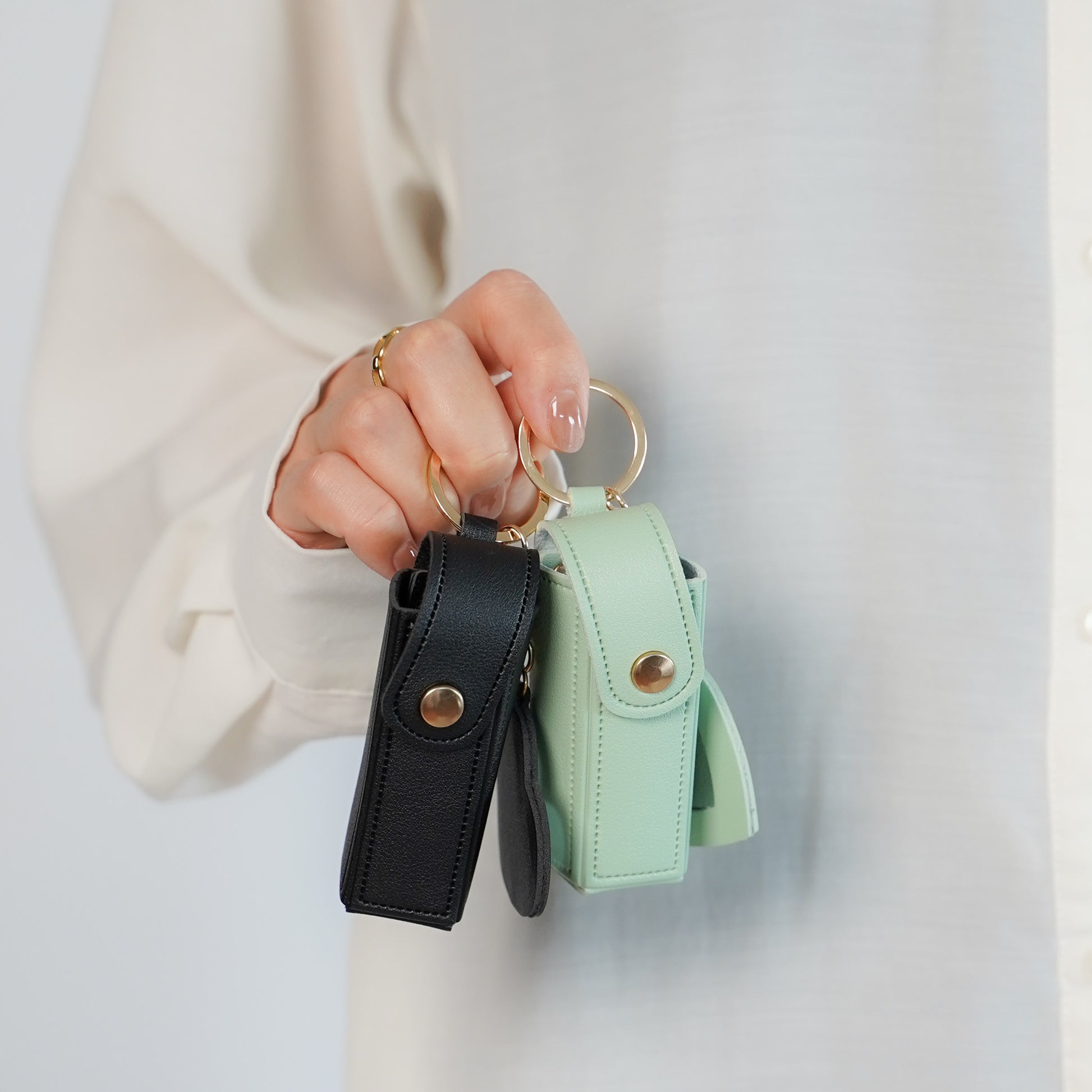 リップケース 1本用 PUレザーハートミラー チャーム付き – Lamu's(ラムズ)