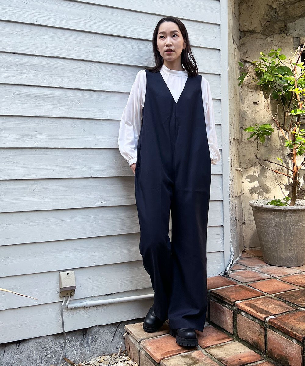 Vネックサロペット — LA MARINE FRANCAISE