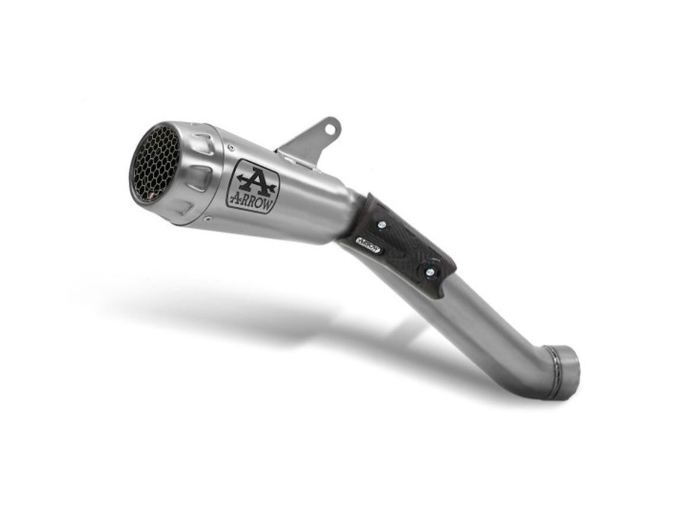 Arrow Titanium Pro Race with Titanium End Cap Exhaust Half System