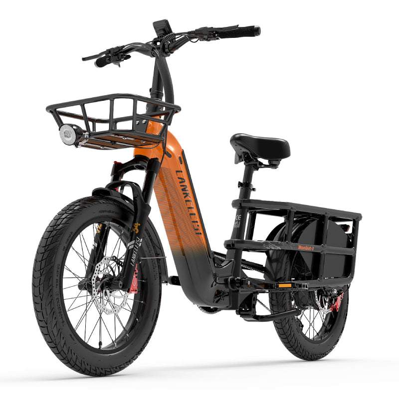 LANKELEISI Wombat-1 1000W 長距離カーゴ電動自転車