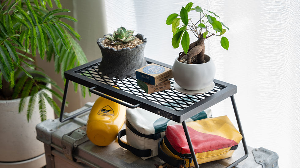 サンゾー工務店 IRON TABLE mini – Black Label