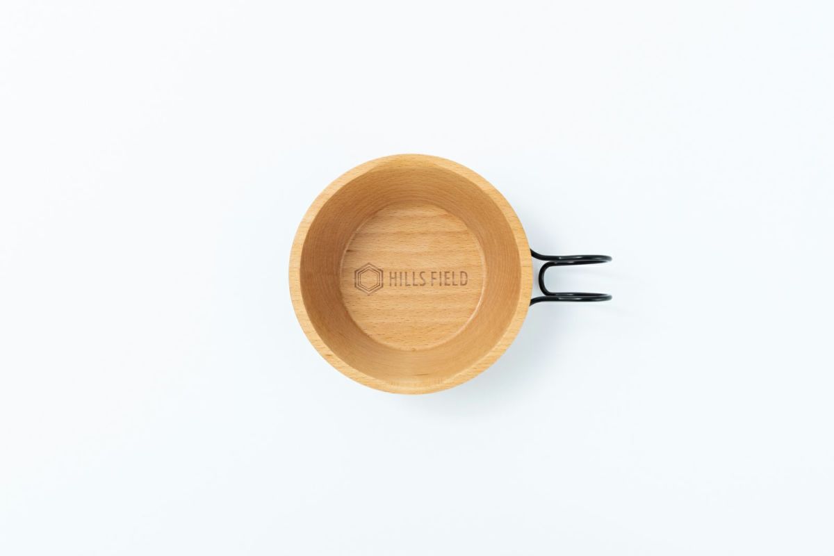 HILLS FIELD ウッディーシェラカップ アカシアorビーチウッド – Black