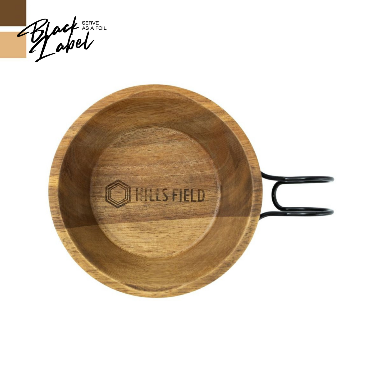 HILLS FIELD ウッディーシェラカップ アカシアorビーチウッド – Black