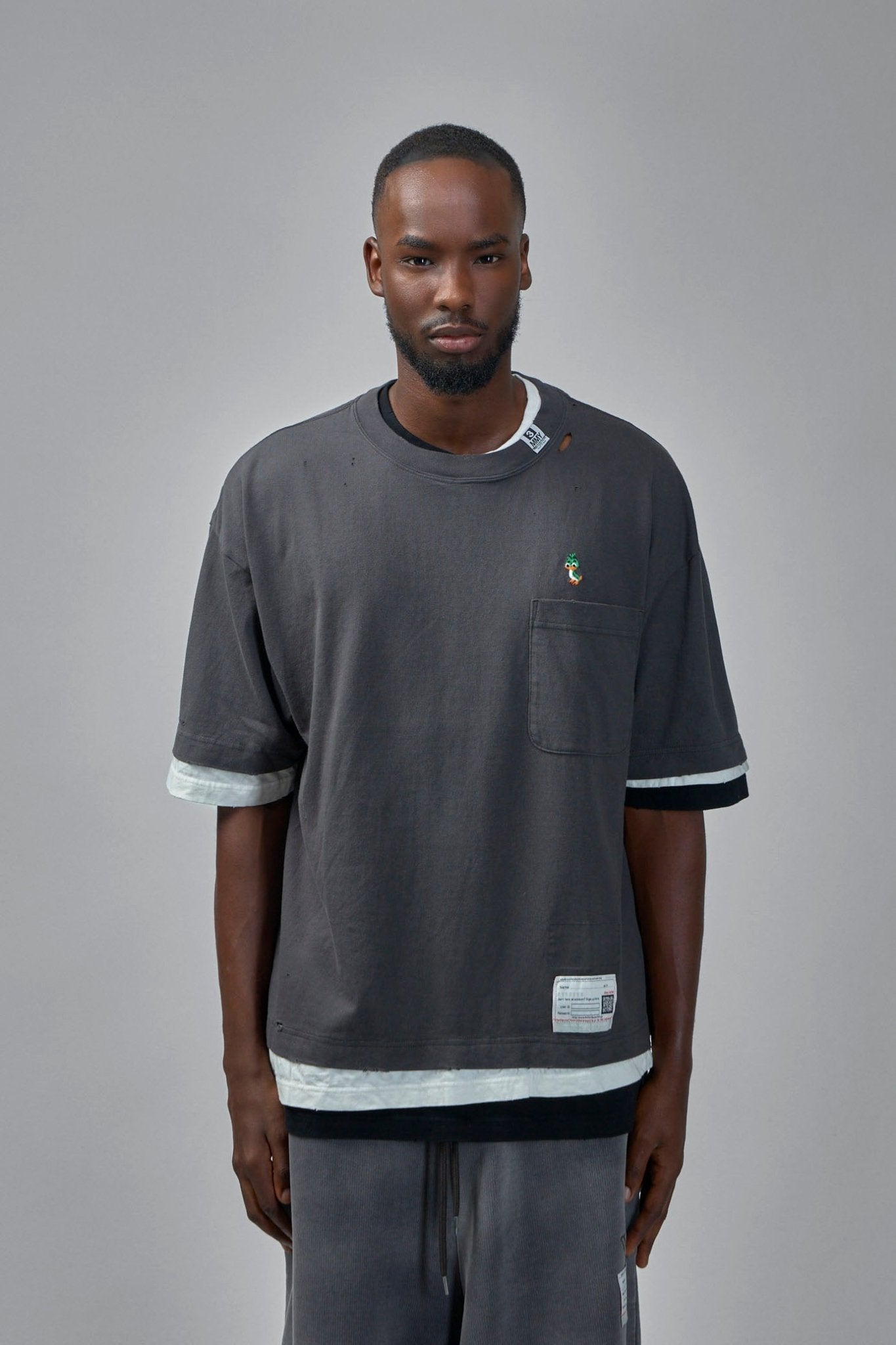 Maison Mihara Yasuhiro Triple Layered T-shirt - LABELS