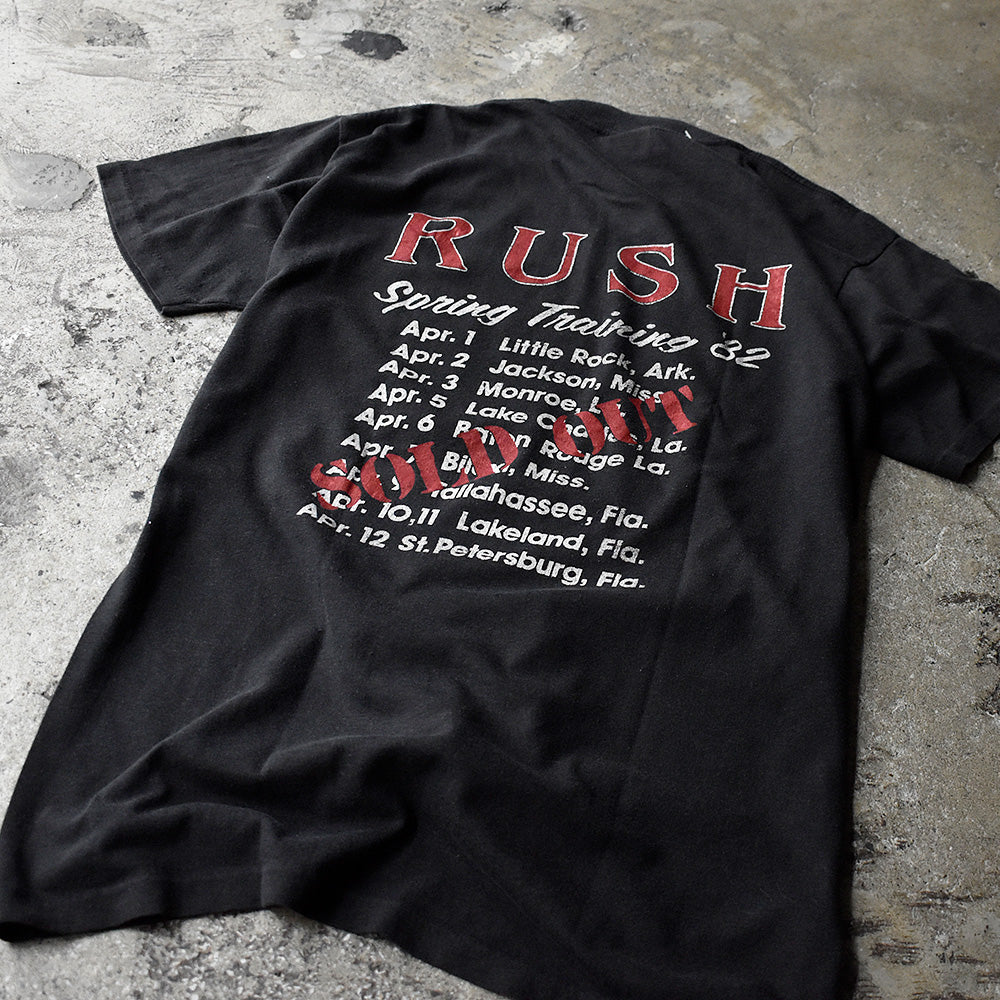 80's Rush “Exit Stage Left“ Tour Tシャツ 240923H – LABORATORY®