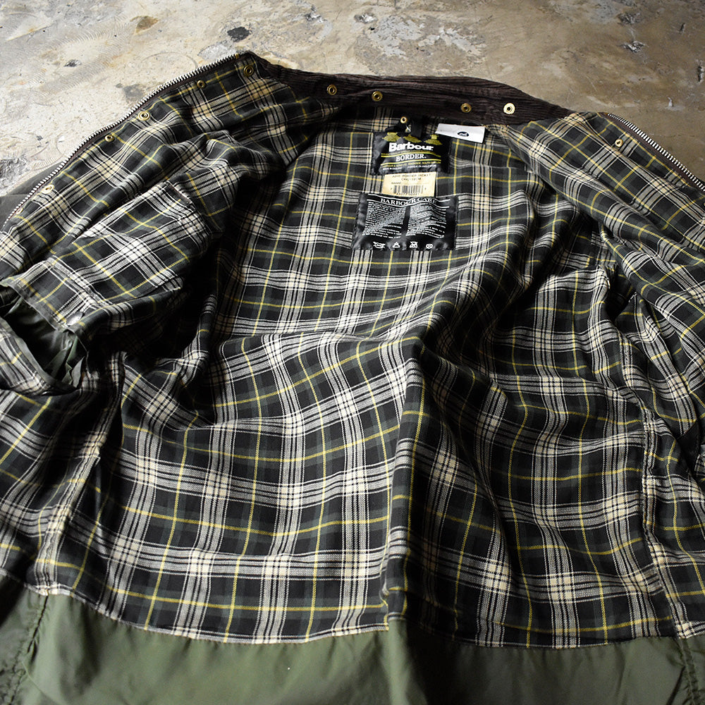 90's Barbour “BORDER” オイルドジャケット イングランド製 250116H