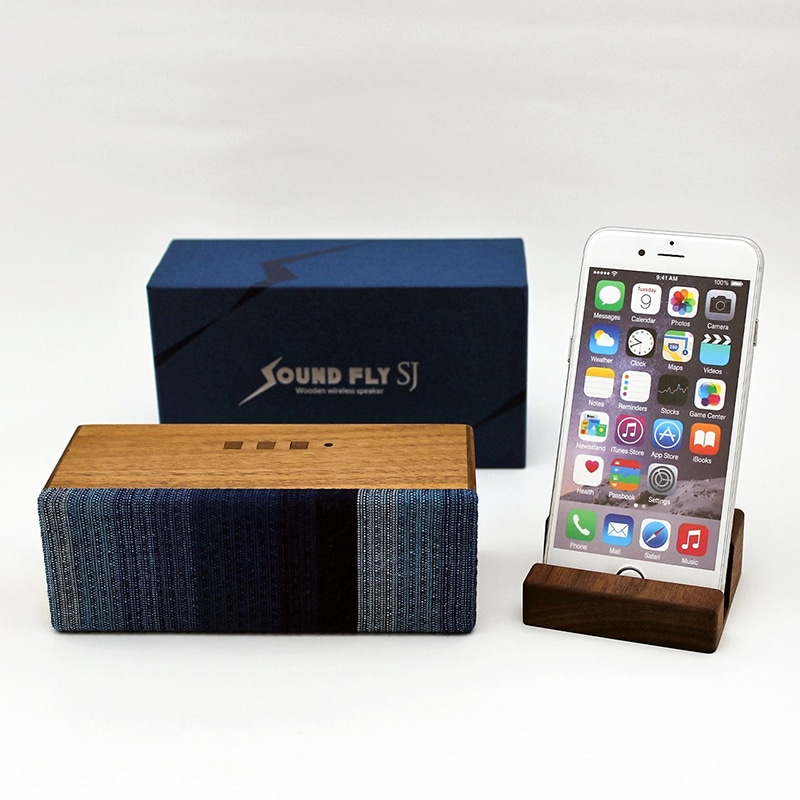 SOUND FLY SJ 木製無線スピーカー | Lacycle mall（ラシクルモール）