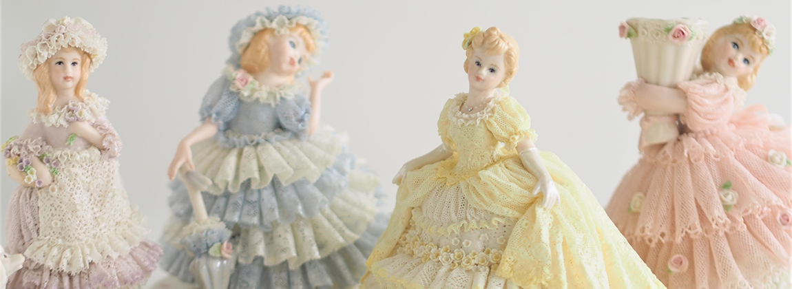 アトリエ | ポーセレンレースドール 大阪 Porcelain Art Studio Cosmos