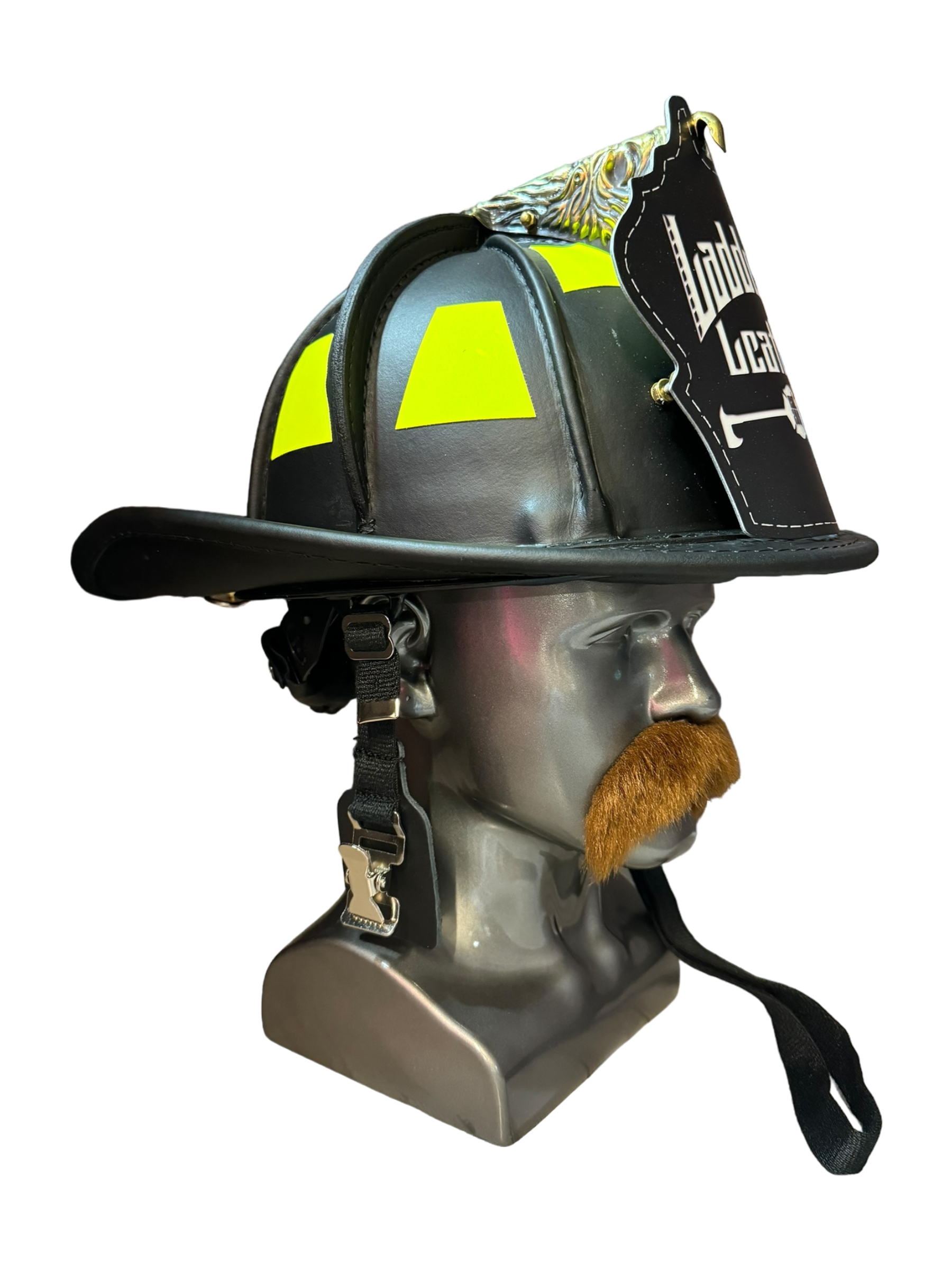 TL2 Flat Black Leather Helmet (NFPA) – Colorado Bend | Ladder Co