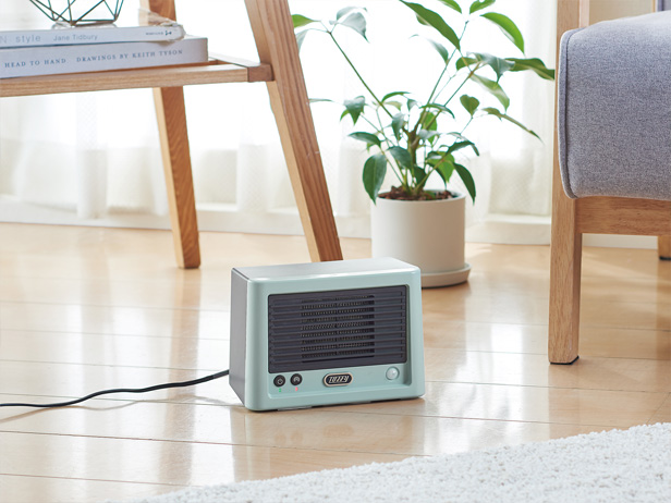 Toffy コンパクトセラミックファンヒーター TF-HTR01N | 株式会社