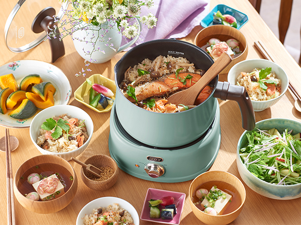 Toffy 2WAY電気マルチポット K-HP4 | 株式会社ラドンナ- LADONNA -