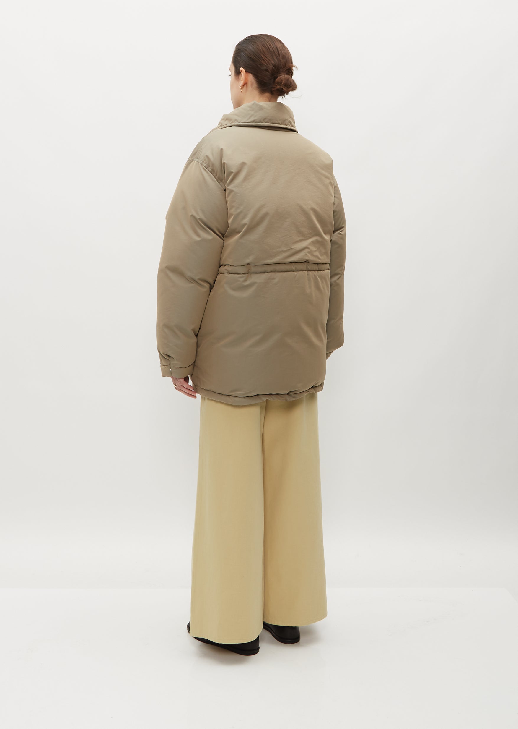 Finx Chambray Down Coat – La Garçonne