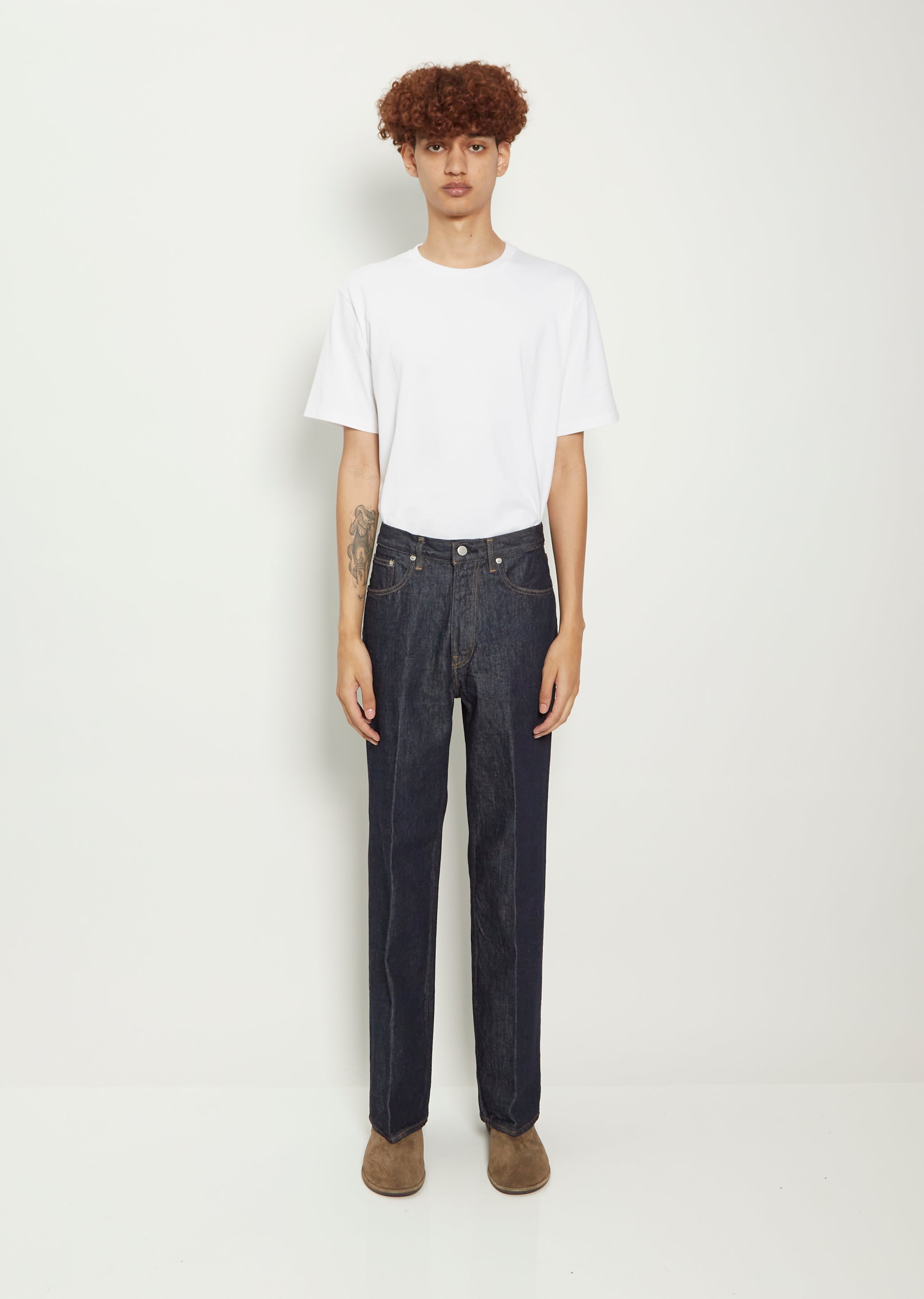 Men's Hard Twist Denim 5P Pants – La Garçonne