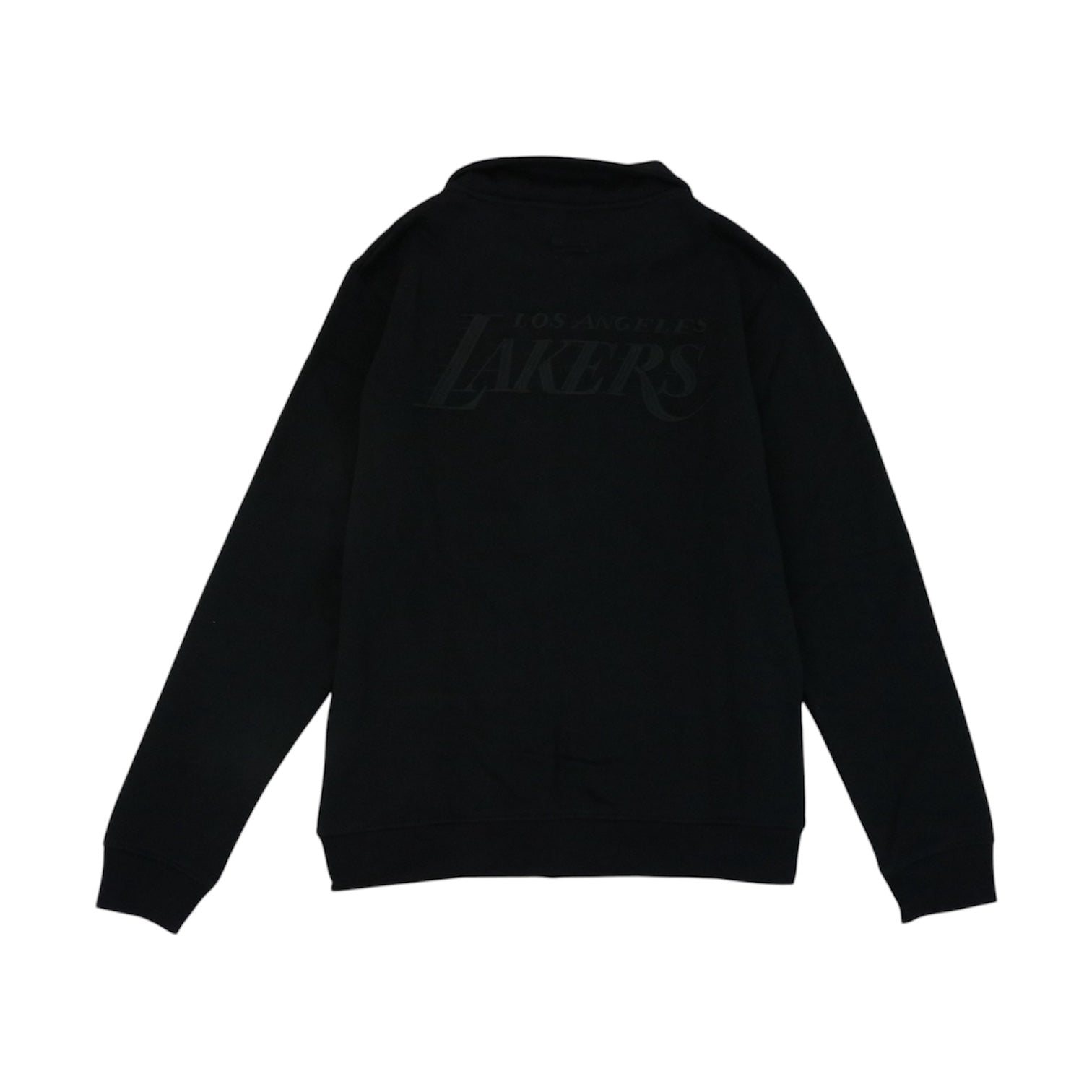 Lakers Black Out Woven Chest Logo Full Zip Jacket – Lakers Store