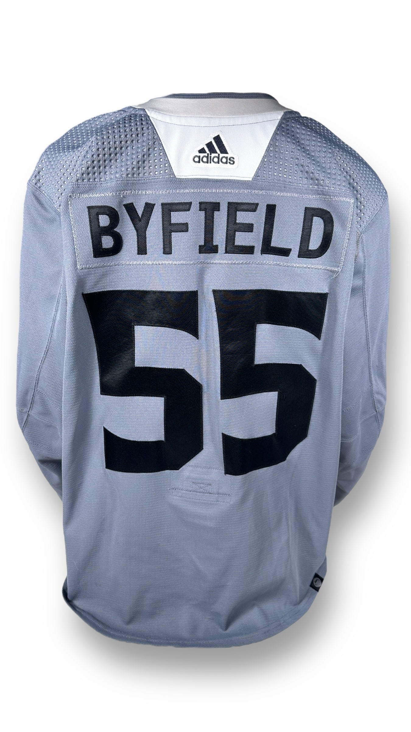 Adidas Primegreen Silver Training Camp Jerseys – Lakingsgameused