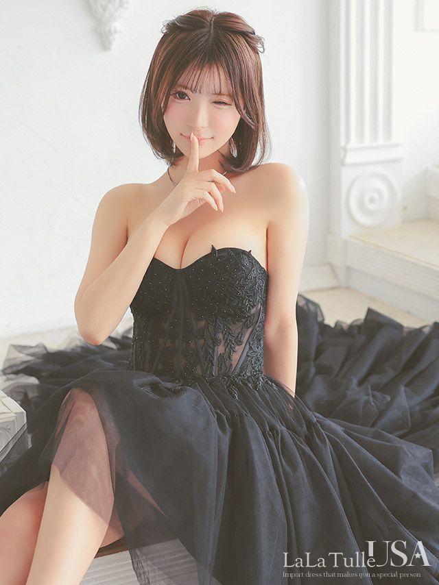 LaLaTulle USA/インポート】2way ベア オープンバスト バック