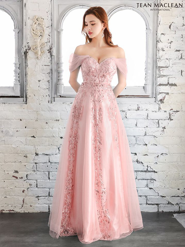 SALE【JEANMACLEAN/ジャンマクレーン】オフショルダー バースデー ラメ