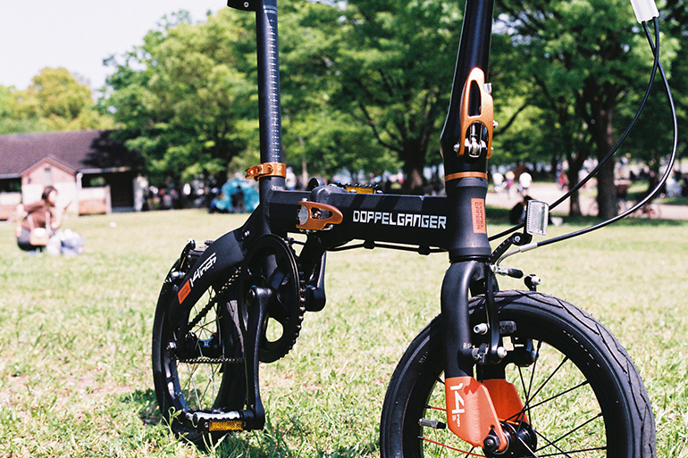 スーツケース×軽量折りたたみ自転車 ドッペルギャンガー ハコベロ