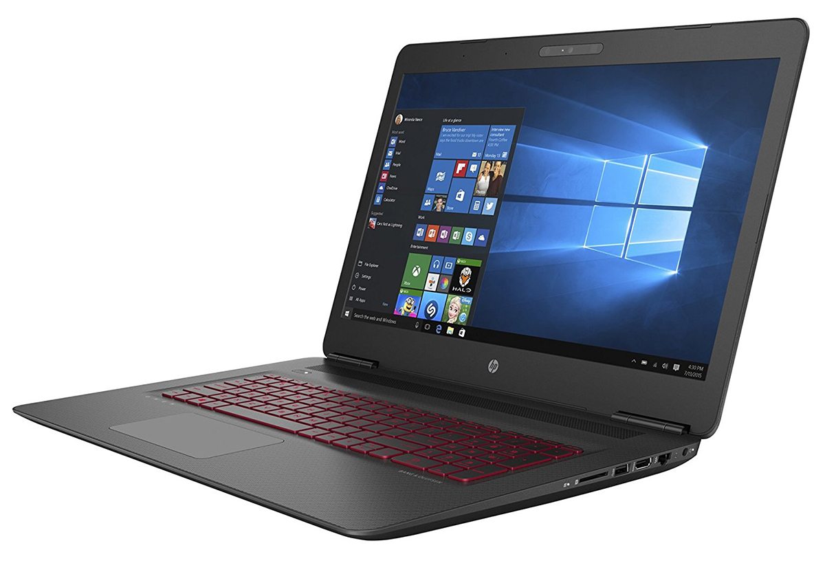 HP OMEN 17 - i7-7700HQ · NVIDIA GeForce GTX 1060 · 17.3”, Full HD
