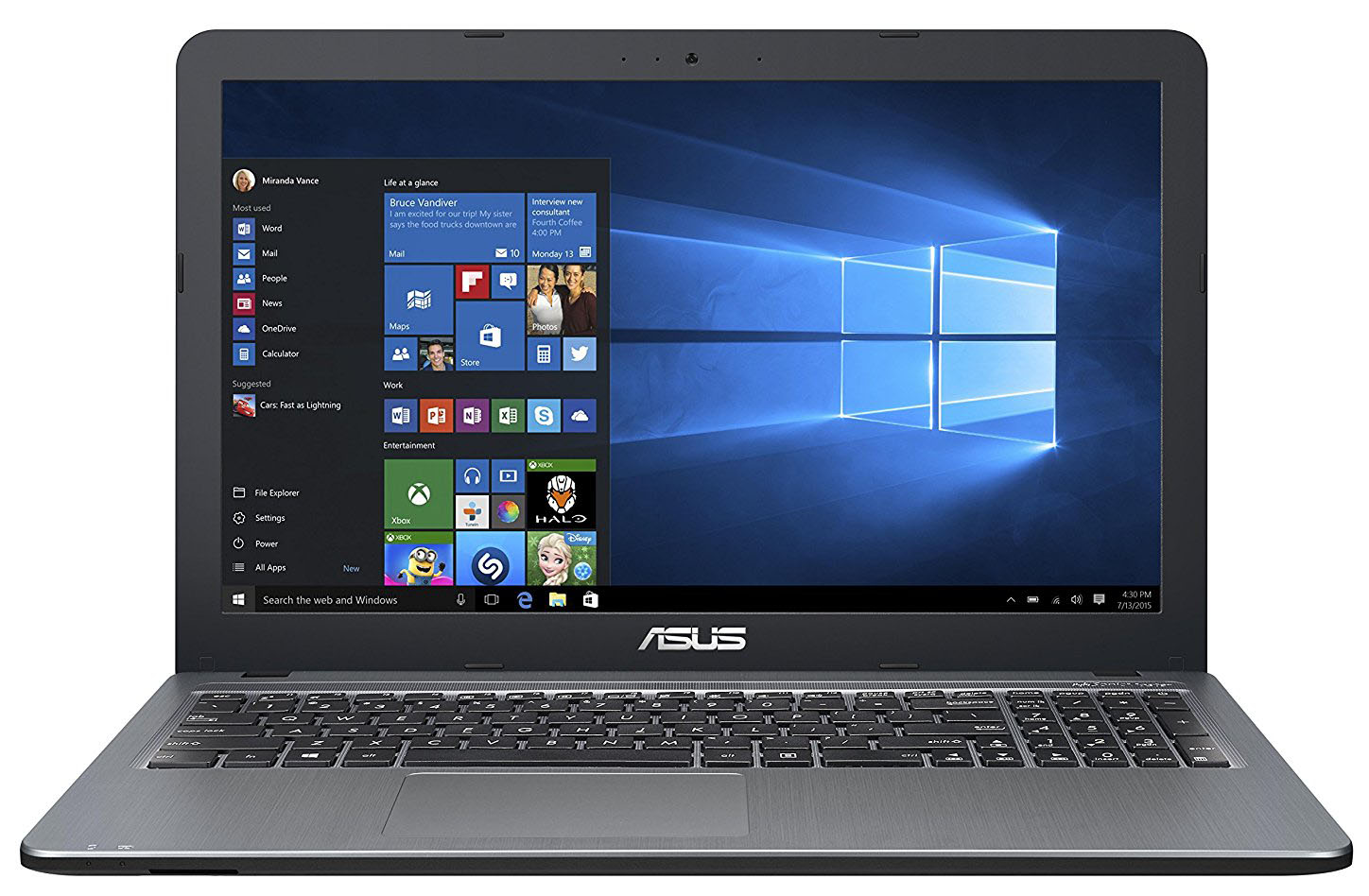 ASUS VivoBook X540 - Pentium N3700 · Intel HD Graphics 5300