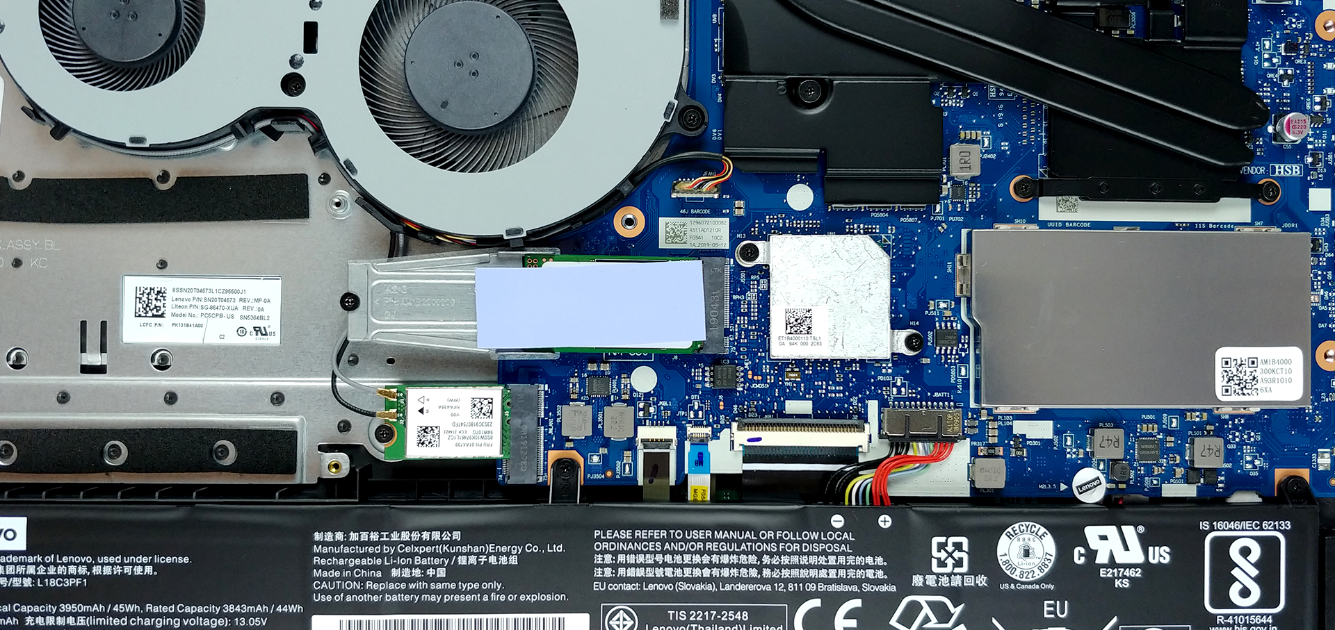 Inside Lenovo Ideapad L340 Gaming (15