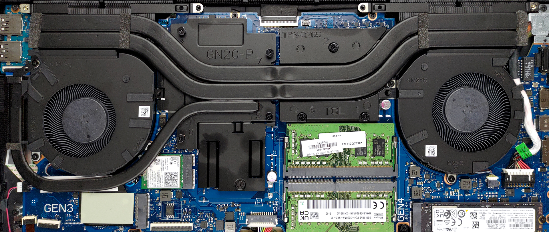 Inside HP Omen 16 (16-b0000) - disassembly and upgrade options