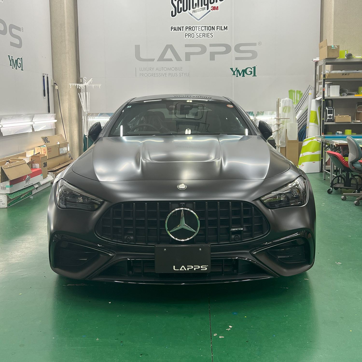 Mercedes Benz（メルセデスベンツ）のカーラッピング施工事例一覧