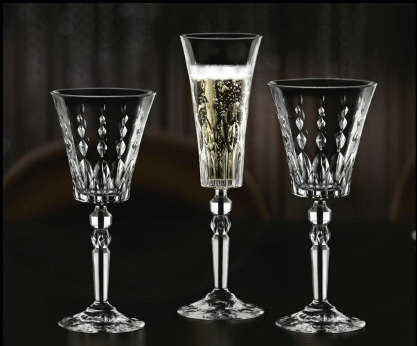 RCR Cristalleria Italiana Set Marilyn 18 Pz - 6 Flute, 6 Clice 2