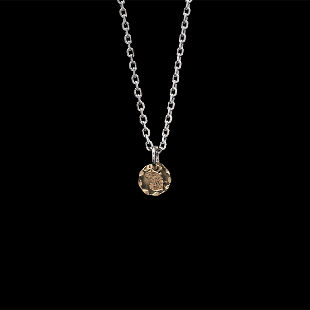 Larry Smith18K GOLD EAGLE HEAD PENDANT No. 20 - Larry Smith