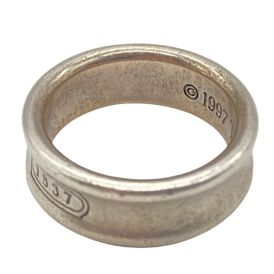 ティファニー 指輪 ナローリング 1837 SV925 シルバー 11号 Tiffany&Co